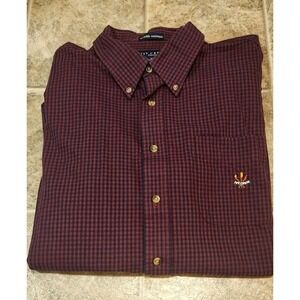 Ivy Crew 2XT Long Sleeve Plaid Button Up Wrinkle Resistant‎ Preowned, EUC
